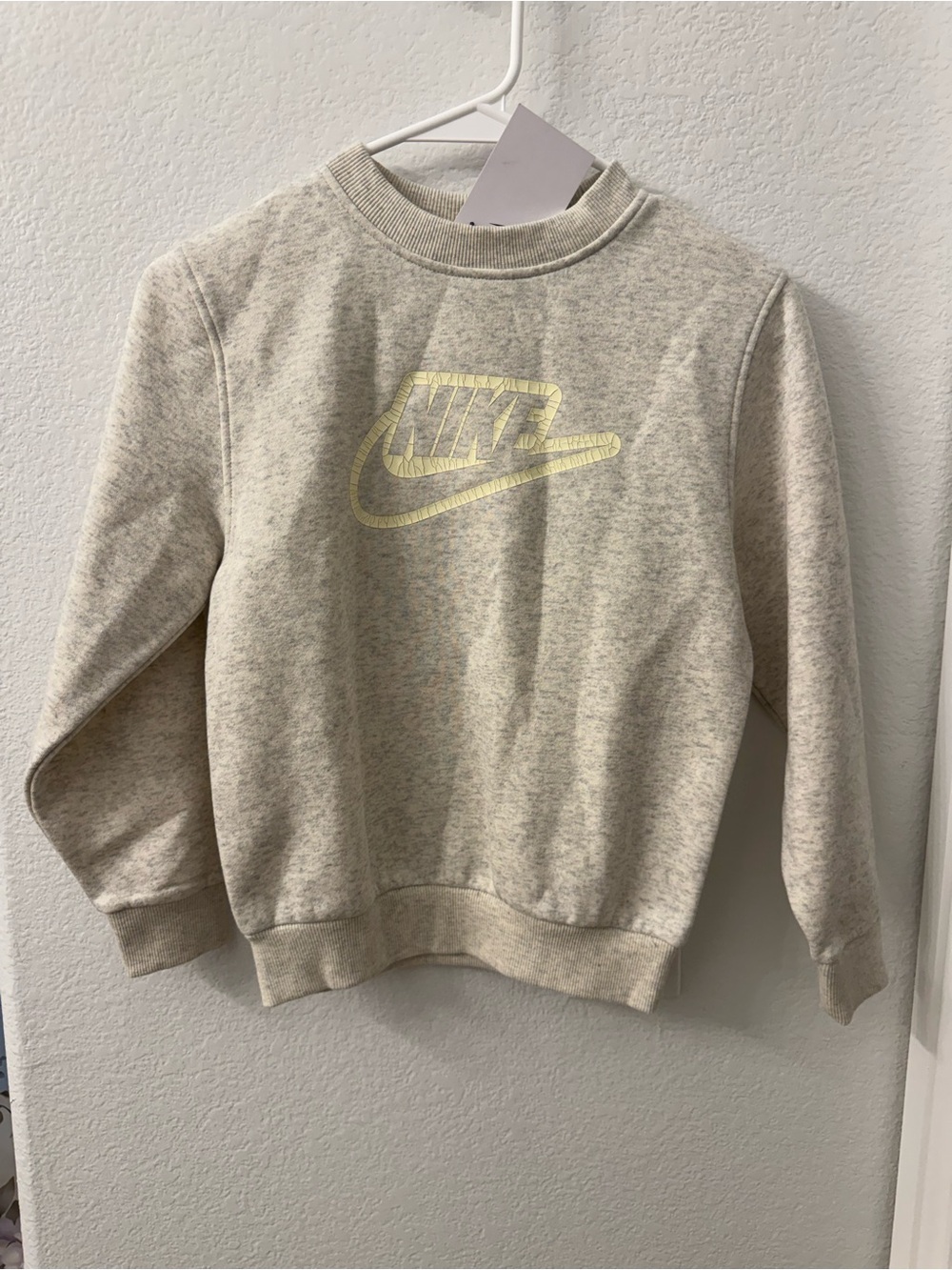 NWT Nike Sweatshirt kids small gray heather new